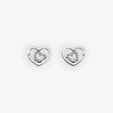 Enchanting Encased Earrings Hot Diamonds