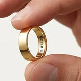 FLAT COURT WEDDING RING IN 5MM WIDTH
