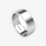 FLAT COURT WEDDING RING IN 6MM WIDTH HEERA WEDDS