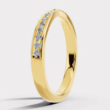 "Gaia" 0.12ct Diamond Gradient Eternity Ring ET63