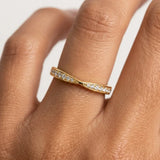 "Gaia" 0.12ct Diamond Gradient Eternity Ring ET63
