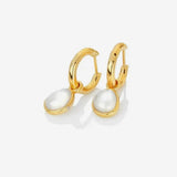 HD X JJ Calm Mother Of Pearl Earrings Hot Diamonds