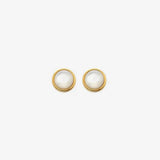 HD X JJ Calm Mother of Pearl Stud Earrings Hot Diamonds