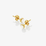 HD X JJ Calm Mother of Pearl Stud Earrings Hot Diamonds