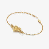 HD X JJ Essence Heart Bracelet Hot Diamonds
