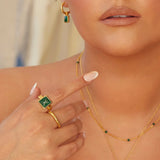 HD X JJ Revive Malachite Ring S HD X Golden Edit