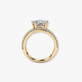 "Hanover" 1.85 Carat Pear Cut Shoulder Lab Grown Diamond Engagement Ring HLR506