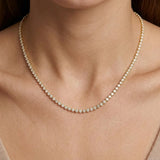 Illusion Set Diamond Necklace