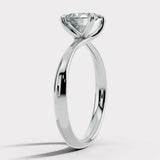 "Irie" 1 Carat Solitaire Oval Cut Diamond Engagement Ring SSOC04