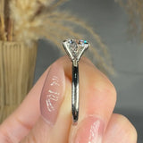"Iskora" 1.5 Carat Round Cut Lab Grown Solitaire Diamond Engagement Ring HLR453