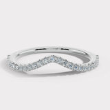 "Kira" Pave U Shape Eternity 0.30ct Diamond Ring ET25