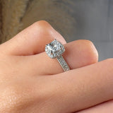 "Lisbon" 1.09 Carat Cut Engagement Ring HLR552 HEERA DIAMONDS