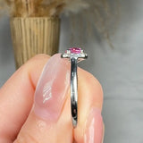 "Lunavelle" 0.77 Carat Round Cut Natural Diamond Halo Engagement Ring MSR801