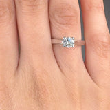 "Luxelle" 0.44 Carat Round Cut Natural Diamond Solitaire Engagement Ring MDR4344