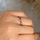 "Lyra" Marquise Leaf Diamonds on Wave Shaped Eternity Ring ET7 - HEERA DIAMONDS