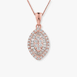 Marquise Cluster Pendant