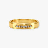 Men's Diamond 0.1ct Wedding Ring GR19964