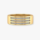 Men's Diamond 0.4ct Wedding Ring GR19883