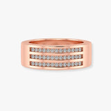 Men's Diamond 0.4ct Wedding Ring GR19883