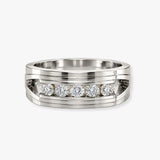 Men's Diamond 1.00ct Wedding Ring GR19655