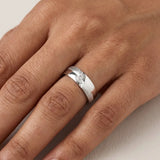 Men's Diamond 0.06ct Wedding Ring GR19961