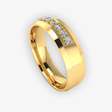 Men's Diamond Wedding Ring DW28 Heera Diamonds