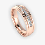 Men's Diamond Wedding Ring DW29 Heera Diamonds