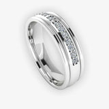 Men's Diamond Wedding Ring DW29 Heera Diamonds