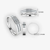 Men's Diamond Wedding Ring DW21
