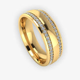 Men's Diamond Wedding Ring DW25 Heera Diamonds