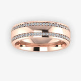 Men's Diamond Wedding Ring DW25 Heera Diamonds