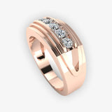 Men's Diamond 1.00ct Wedding Ring GR19655