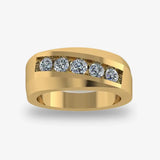 Men's Diamond Band 1.00ct Wedding Ring GR20313 HEERA DIAMONDS
