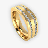 Men's Diamond Wedding Ring DW26 Heera Diamonds