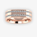 Men's Diamond Wedding Ring DW26 Heera Diamonds