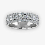 Men's Diamond Wedding Ring DW27 Heera Diamonds