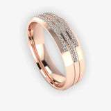 Men's Diamond Wedding Ring DW34 Heera Diamonds HEERA DIAMONDS