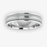 Men's Diamond Wedding Ring DW38 Heera Diamonds HEERA DIAMONDS