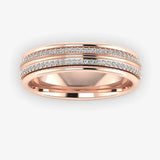 Men's Diamond Wedding Ring DW38 Heera Diamonds HEERA DIAMONDS