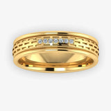Men's Diamond Wedding Ring DW39 Heera Diamonds HEERA DIAMONDS