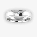 Men's Diamond Wedding Ring DW4 Heera Diamonds HEERA DIAMONDS