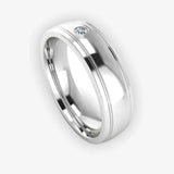 Men's Diamond Wedding Ring DW4 Heera Diamonds HEERA DIAMONDS