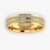 Men's Diamond Wedding Ring DW40 Heera Diamonds HEERA DIAMONDS