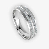 Men's Diamond Wedding Ring DW40 Heera Diamonds HEERA DIAMONDS