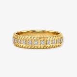 Men's Diamond Wedding Ring DW43 Heera Diamonds