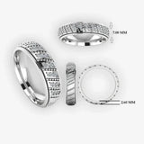 Men's Diamond Wedding Ring DW44 Heera Diamonds HEERA DIAMONDS