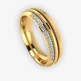 Men's Diamond Wedding Ring DW46 Heera Diamonds HEERA DIAMONDS