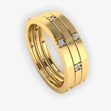 Men's Diamond Wedding Ring DW48 Heera Diamonds HEERA DIAMONDS