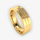 Men's Diamond Wedding Ring DW51 Heera Diamonds HEERA DIAMONDS