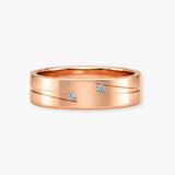Men's Diamond Wedding Ring DW54 Heera Diamonds